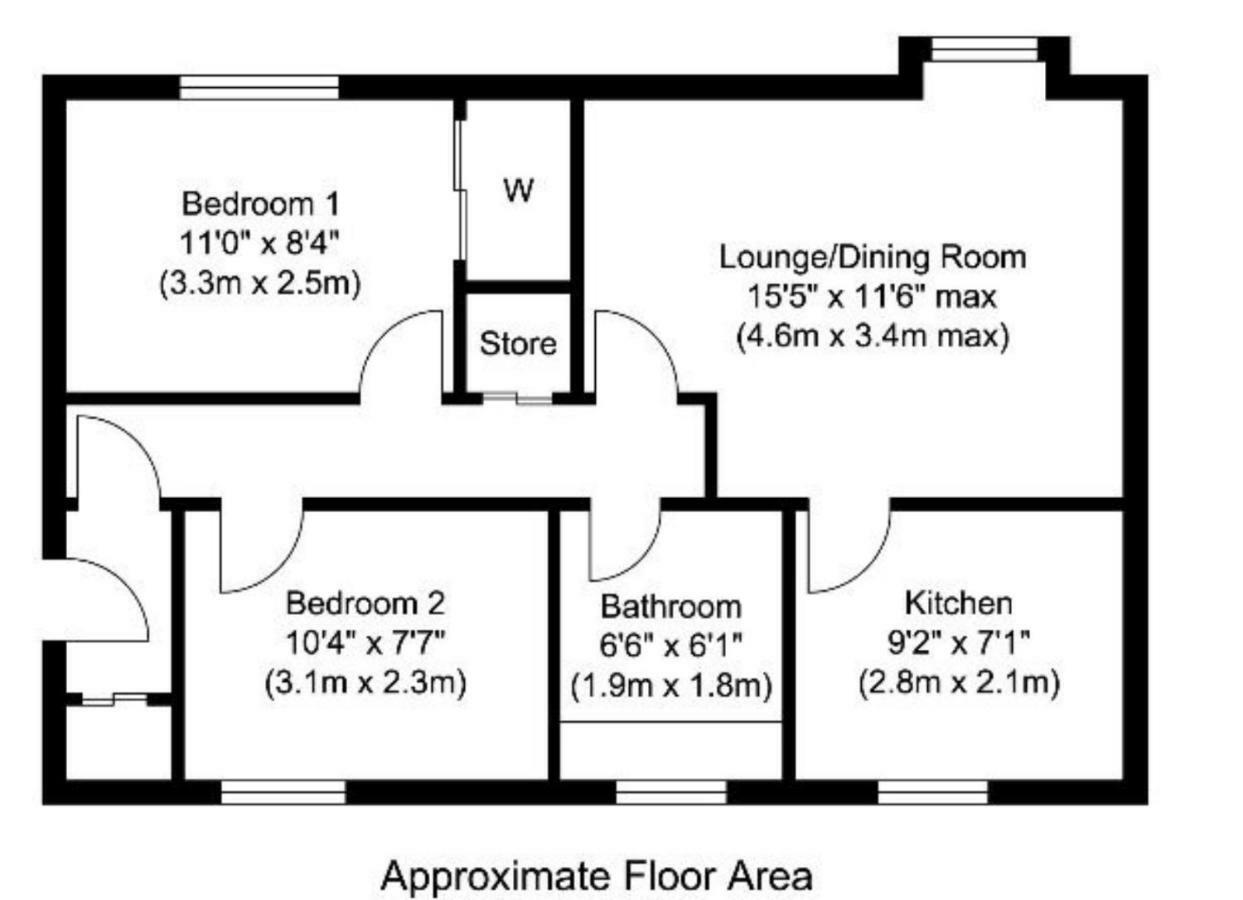 Edinburgh Beach View Apartment Eksteriør bilde